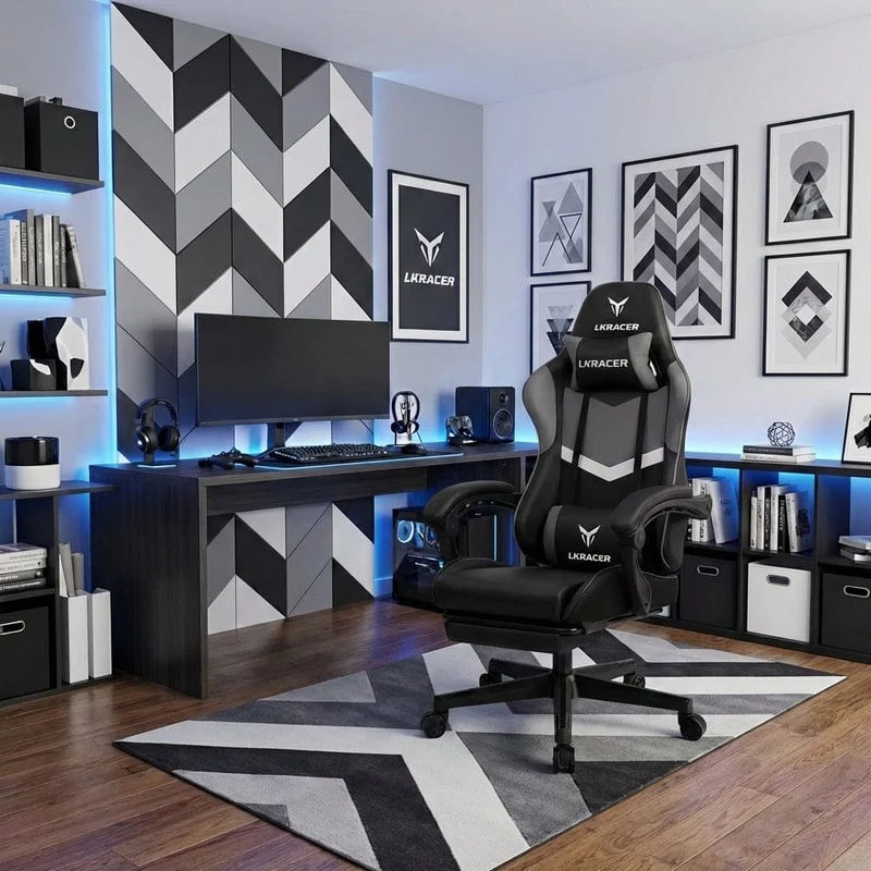 Chaise Ergonomique LRF300 : Confort & Performance Gaming