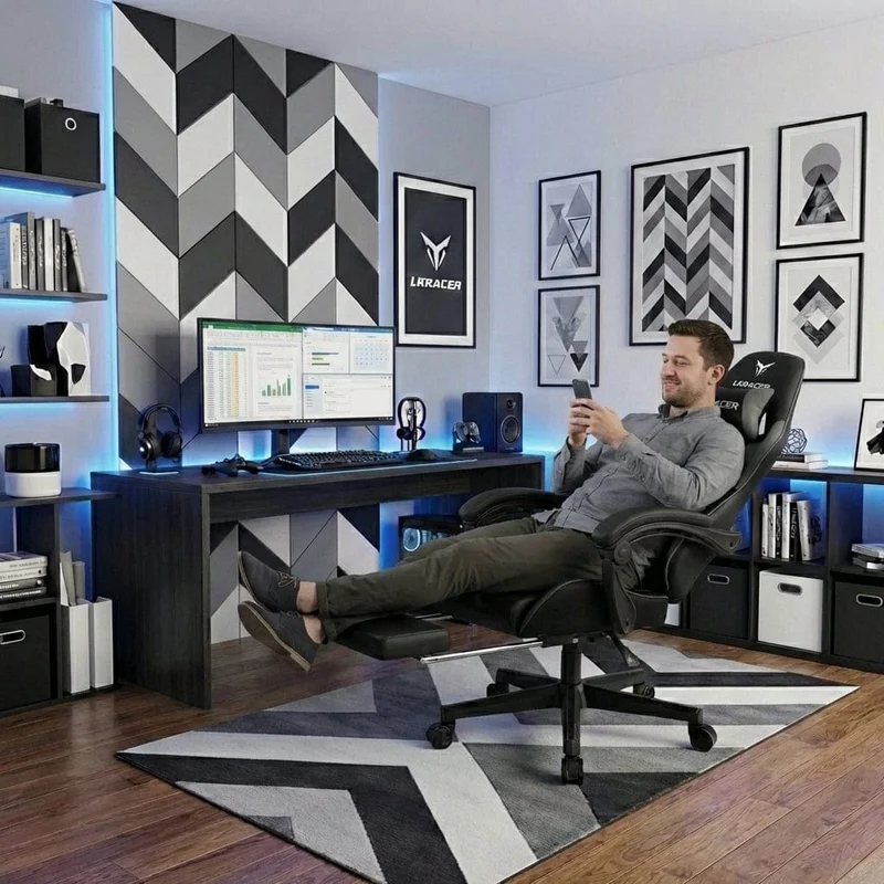 Chaise Ergonomique LRF300 : Confort & Performance Gaming