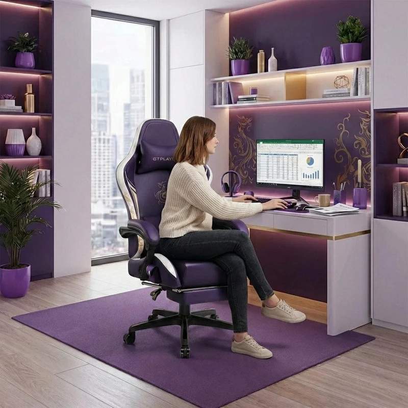 Chaise ergonomique Dragon Ace : Confort & Immersion Totale