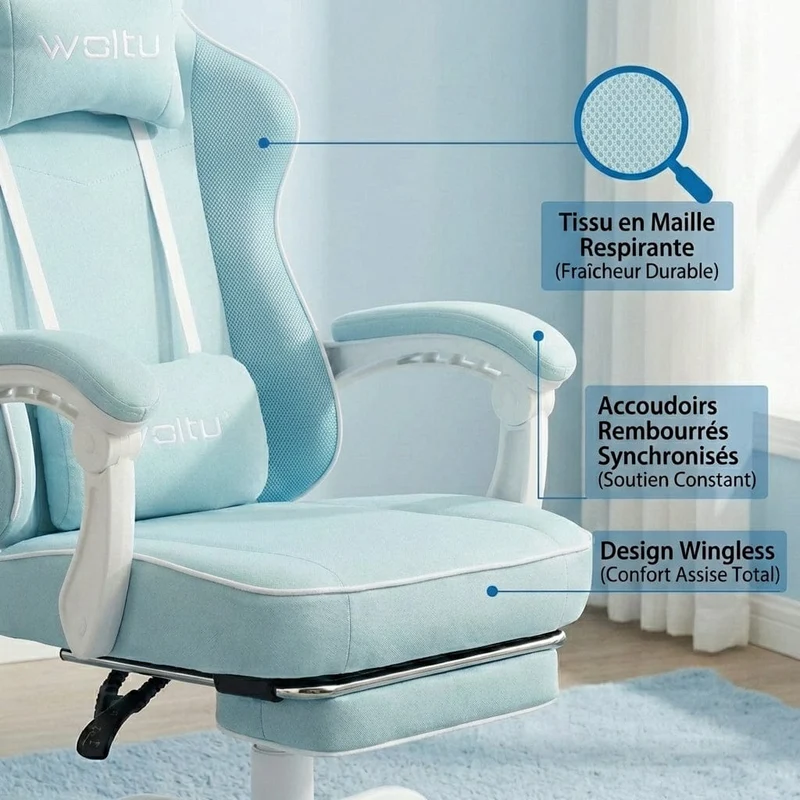 Chaise Ergonomique PandaComfort X1 - Confort Premium & Design Pro