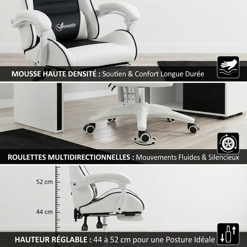 Chaise ergonomique BunnyComfort - Confort, Bien être et Style Lapin