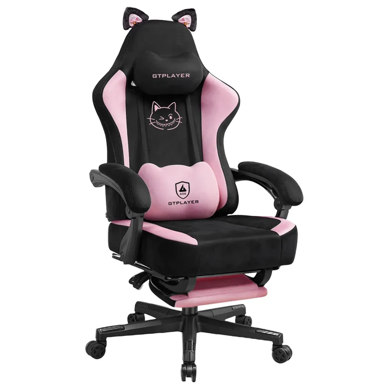 Chaise ergonomique Neko-Pro : Confort & Design Chat Adorable