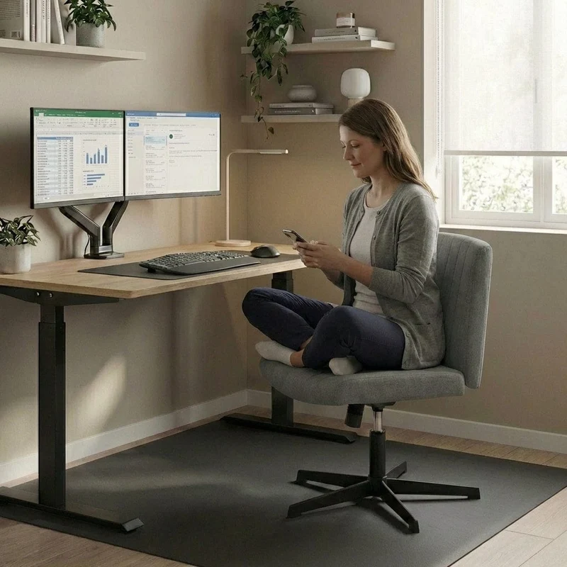 Chaise de bureau Flexi-Zen : Le confort XL sans frontières