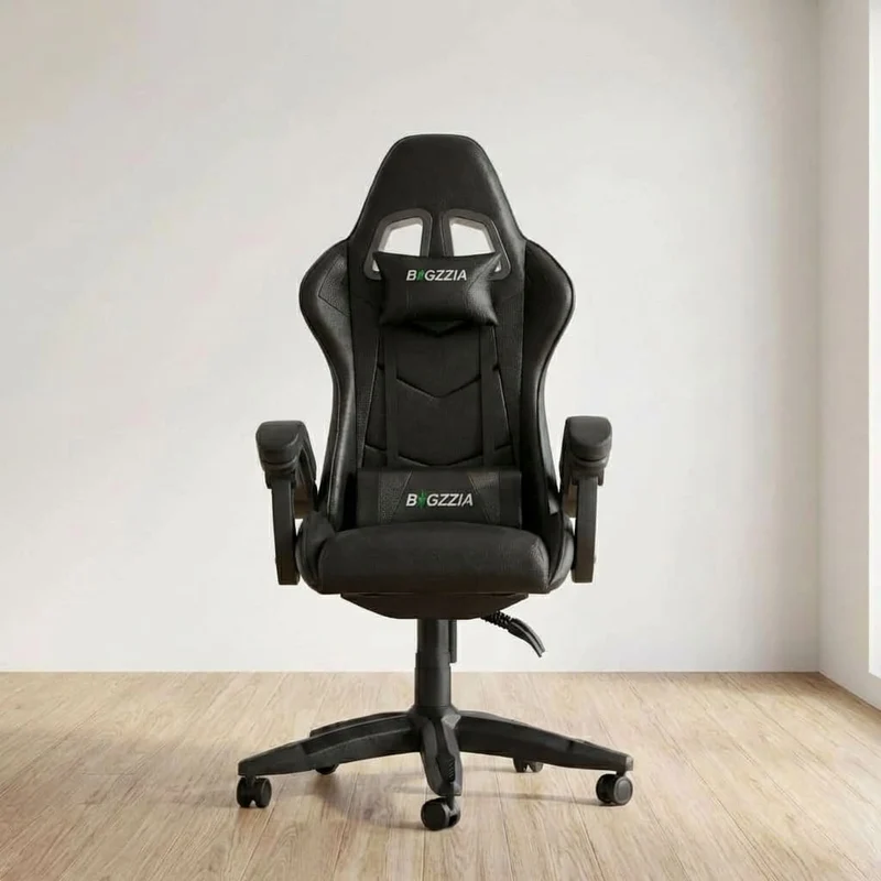 Chaise Ergonomique de Bureau Gaming avec Dossier Inclinable et Support Lombaire