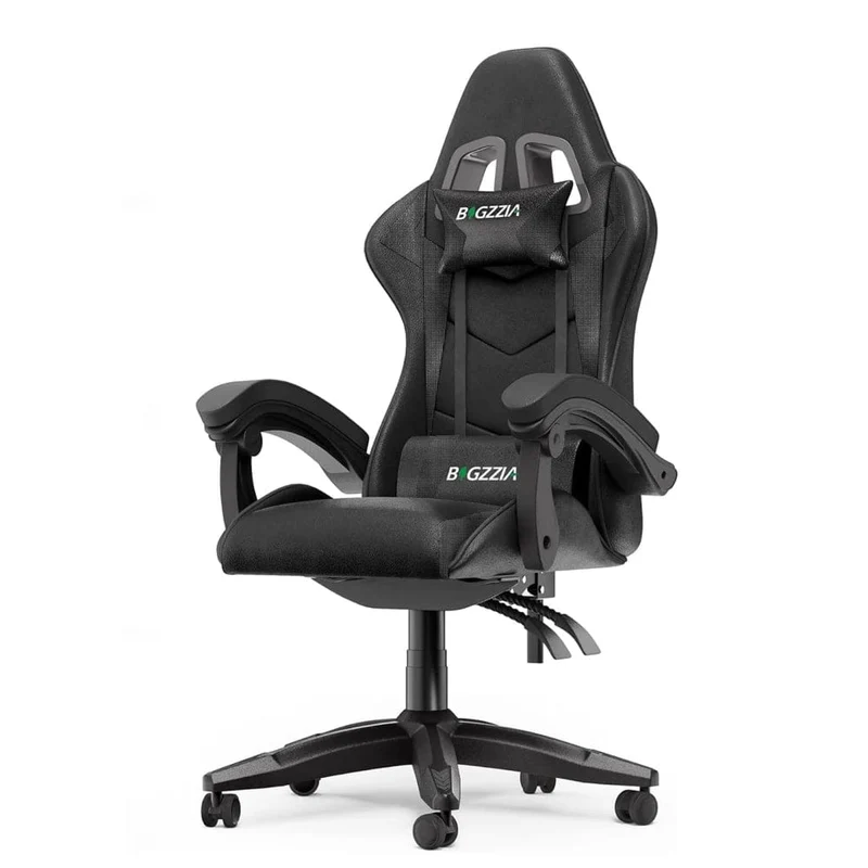 Chaise Ergonomique de Bureau Gaming avec Dossier Inclinable et Support Lombaire