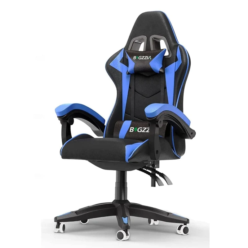 Chaise Ergonomique de Bureau Gaming avec Dossier Inclinable et Support Lombaire