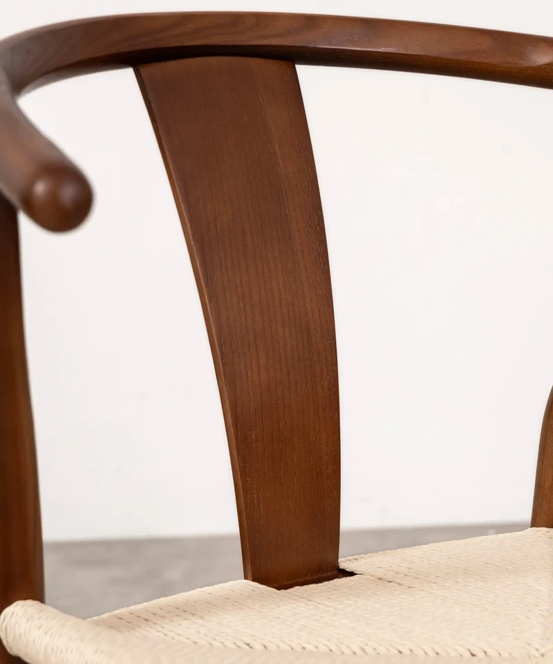 Silla de Comedor en Madera y Cuerda Trenzada Nordeco