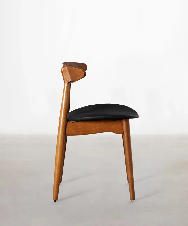 Silla de Comedor en Madera Acolchada Kyoto