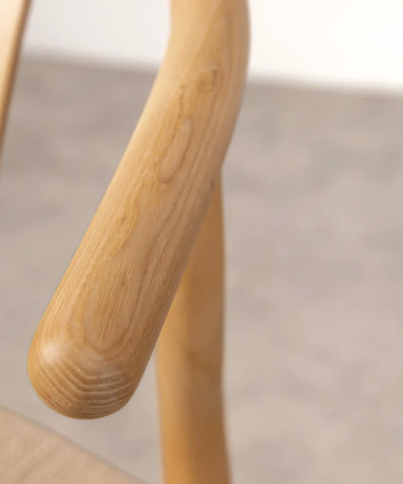 Silla de Comedor en Madera y Cuerda Trenzada Leena