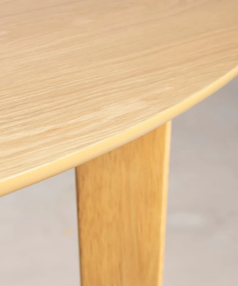 Mesa de Comedor Oval en Madera Extensible Gala (150-200 cm)