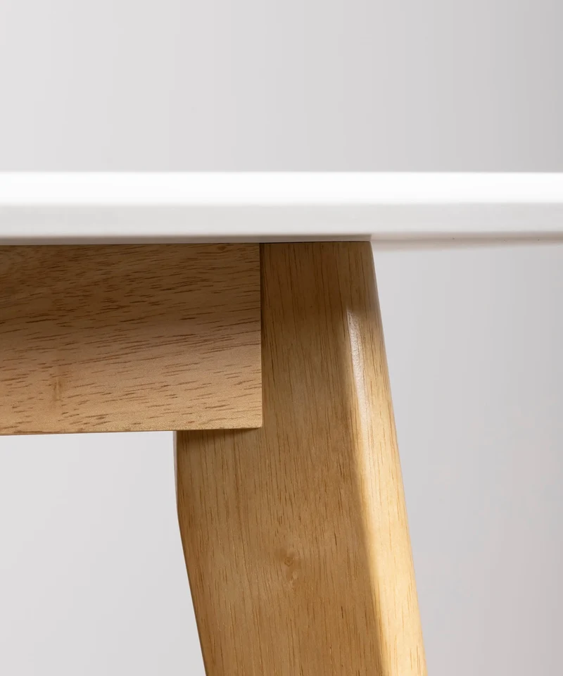 Mesa de Comedor Rectangular en Madera Lena (150 x 90 cm)