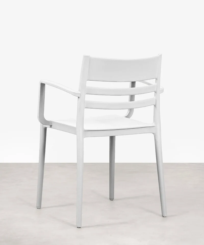Silla de Polipropileno con Reposabrazos Nina Arms