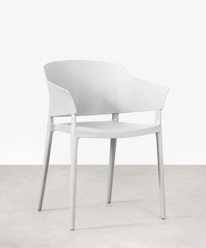 Silla de Polipropileno con Reposabrazos Liam