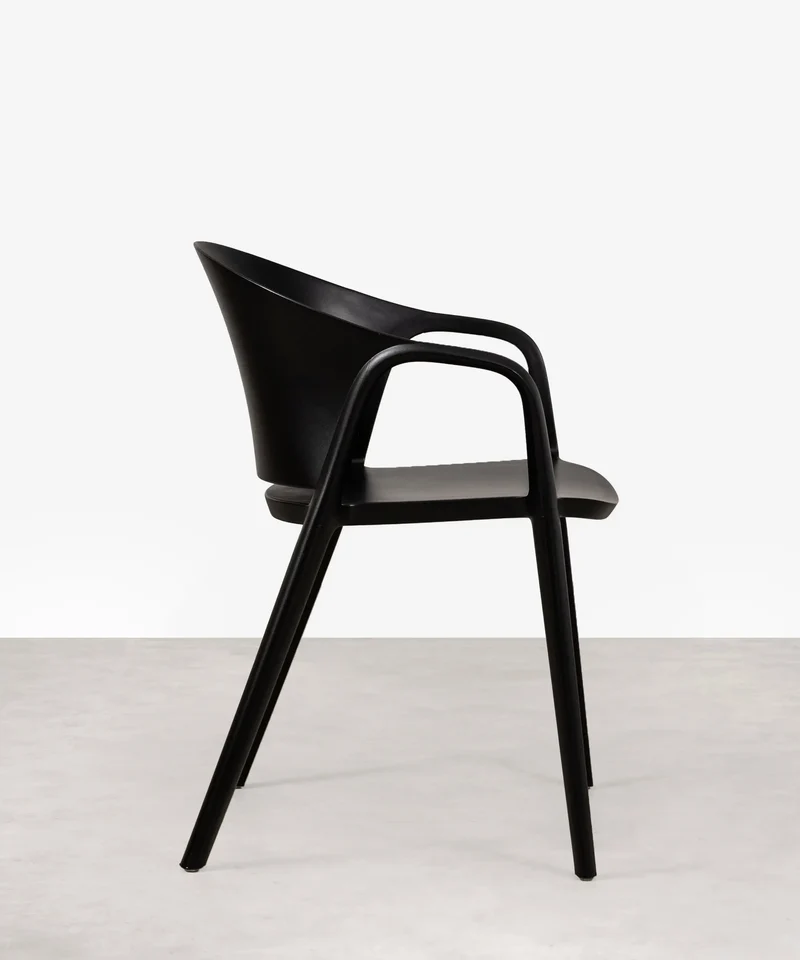 Silla de Polipropileno con Reposabrazos Pippa