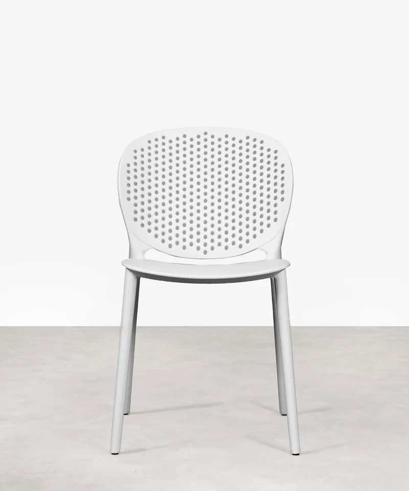 Silla de Polipropileno Apilable Dots