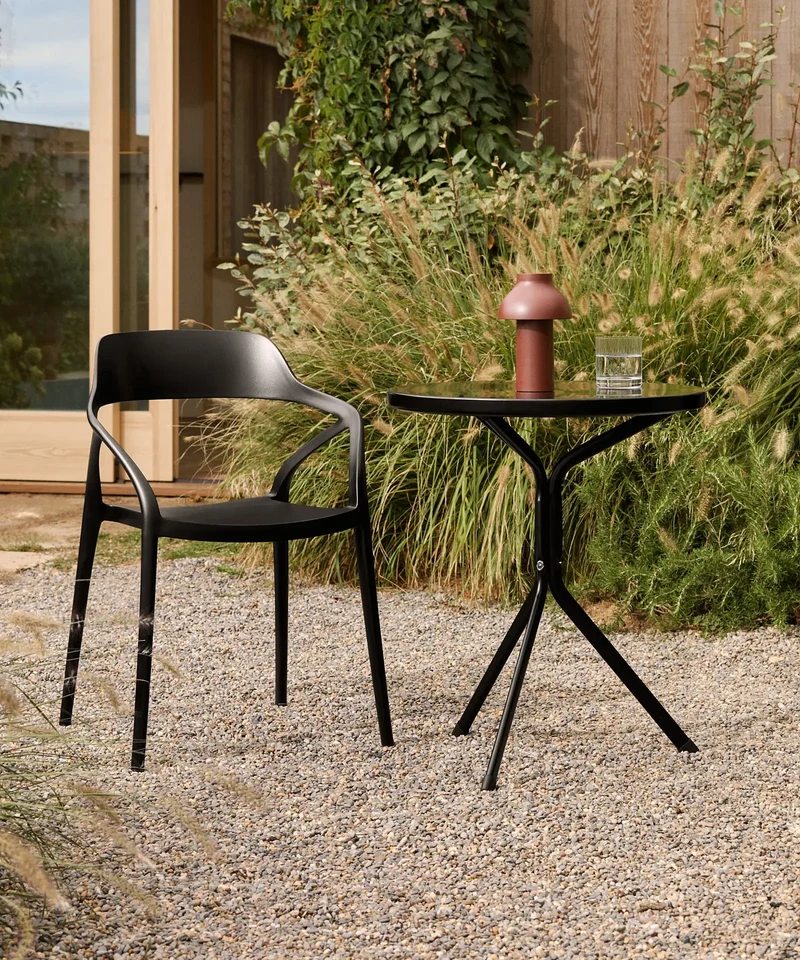 Silla de Polipropileno con Reposabrazos Grace