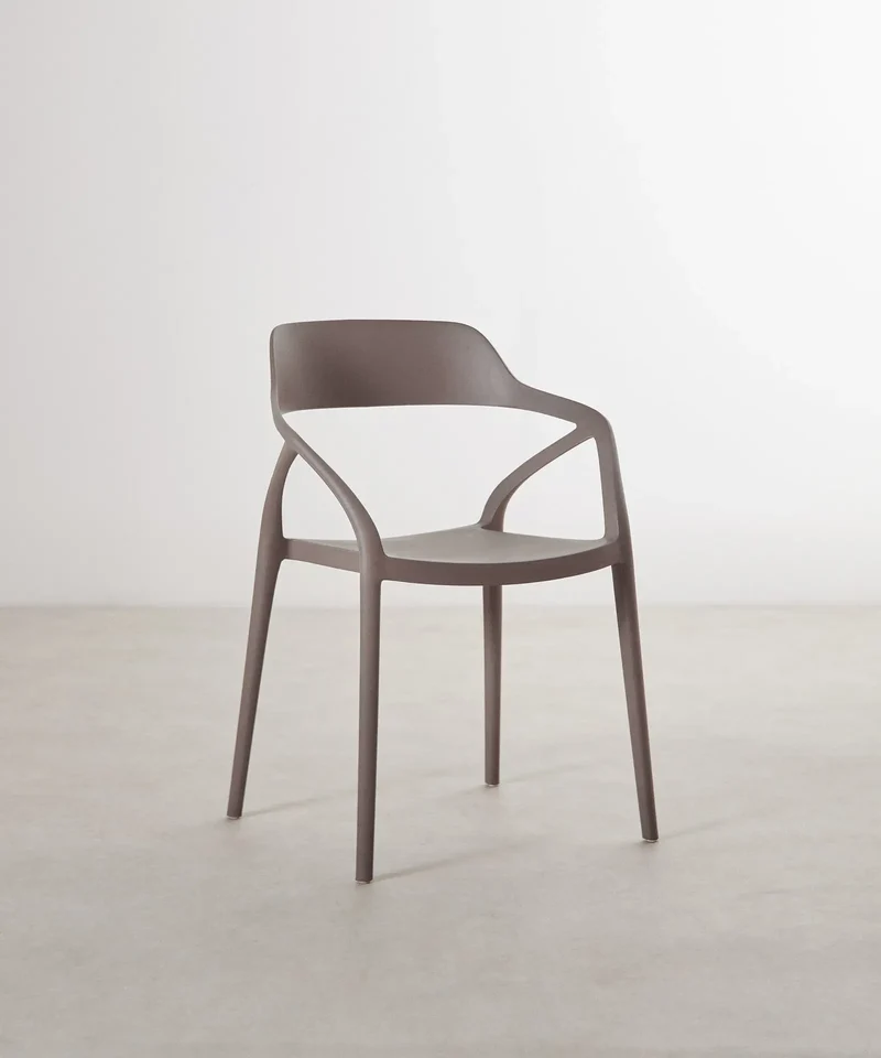 Silla de Polipropileno con Reposabrazos Grace