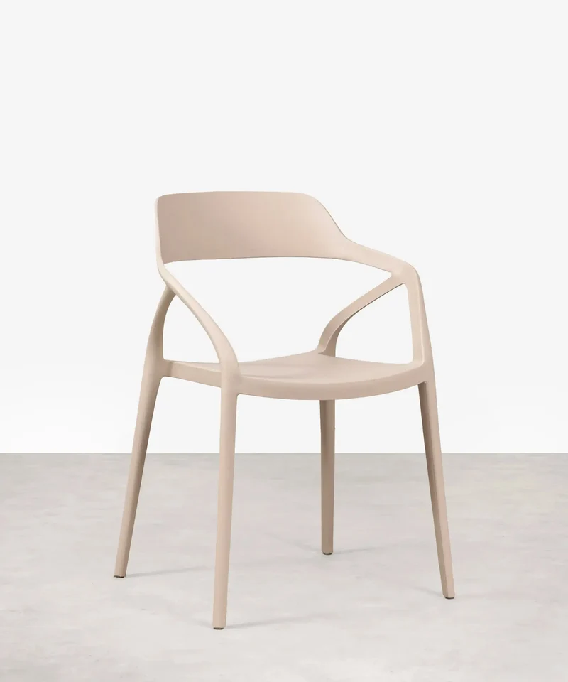 Silla de Polipropileno con Reposabrazos Grace