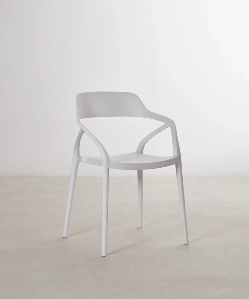 Silla de Polipropileno con Reposabrazos Grace