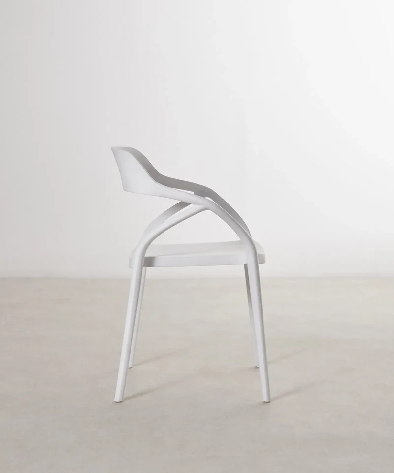 Silla de Polipropileno con Reposabrazos Grace