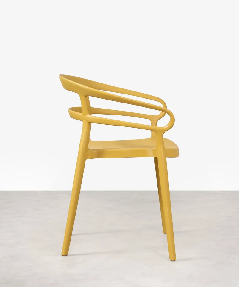 Silla de Polipropileno con Reposabrazos Nil