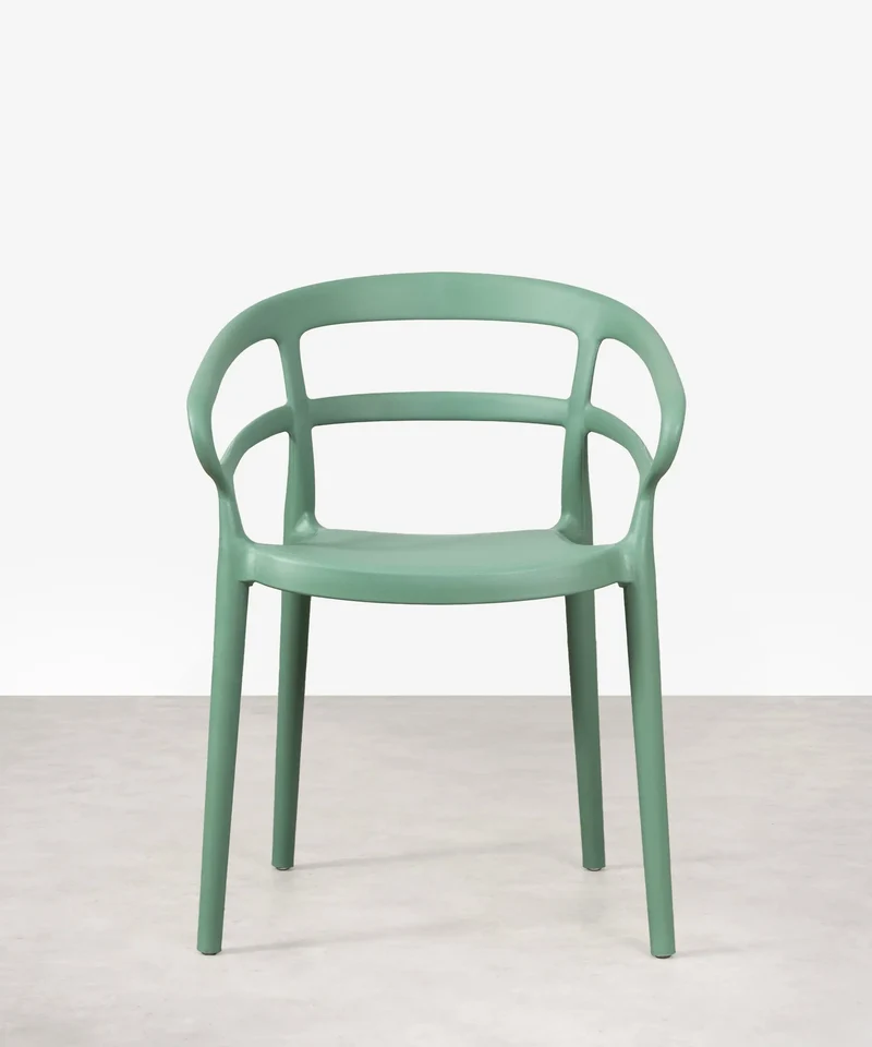 Silla de Polipropileno con Reposabrazos Nil