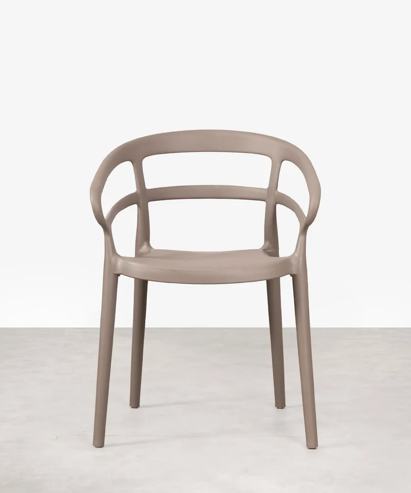 Silla de Polipropileno con Reposabrazos Nil