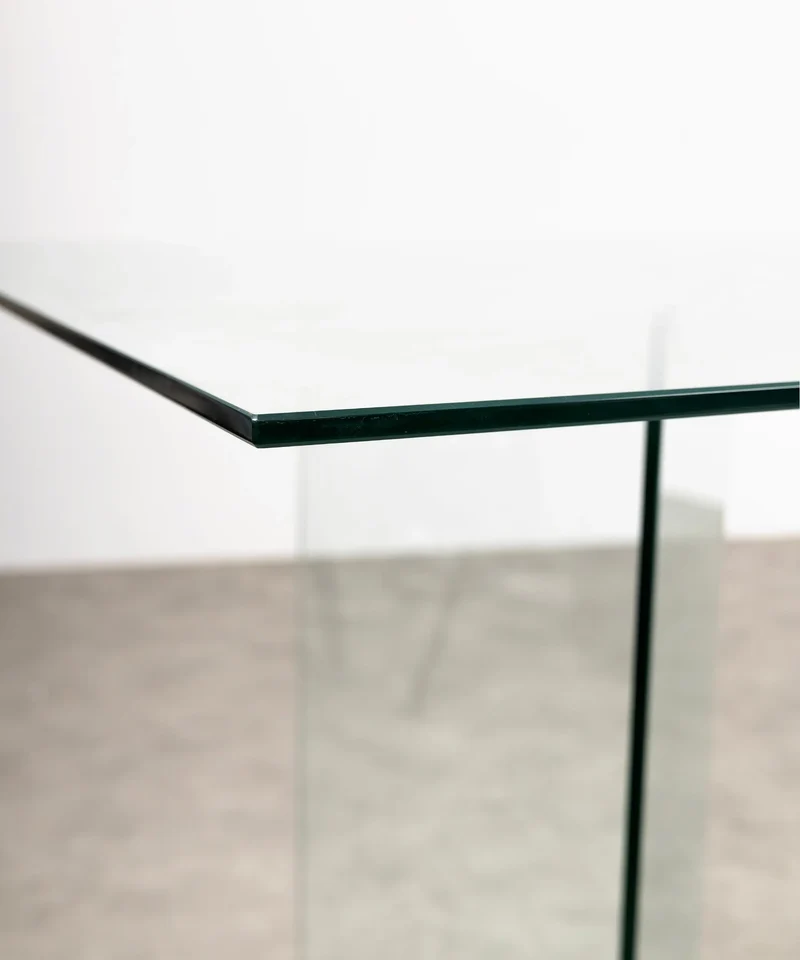 Mesa de Comedor rectangular en Cristal Templado Ottish (180x90 cm)