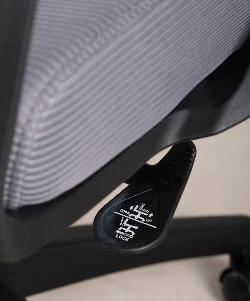 Silla Oficina Ergonómica de Nylon y Polipropileno Zenith Grey Edition