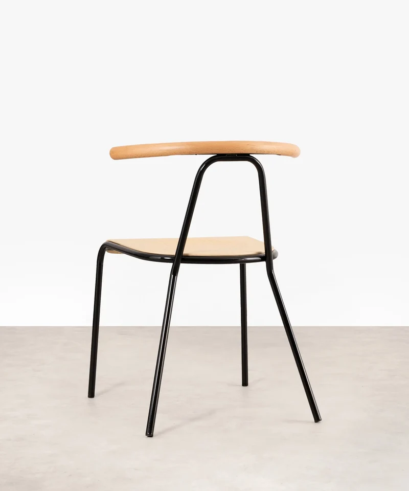 Silla de Madera y Metal Klimt