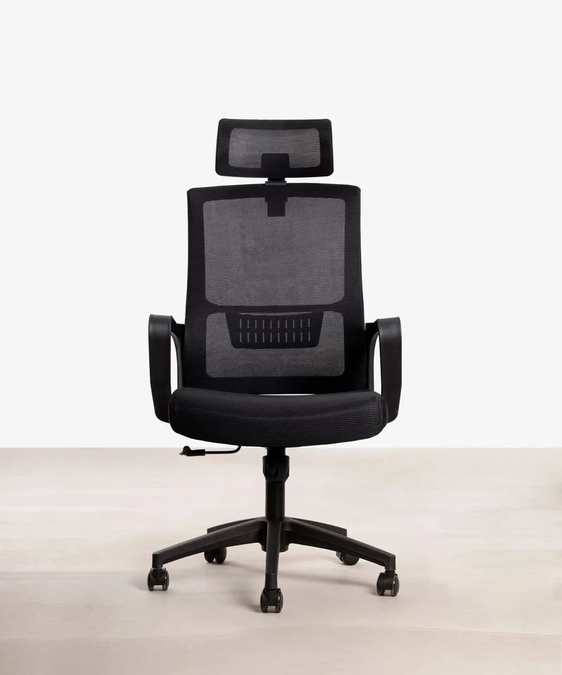 Silla Oficina Ergonómica de Nylon y Polipropileno Zenith