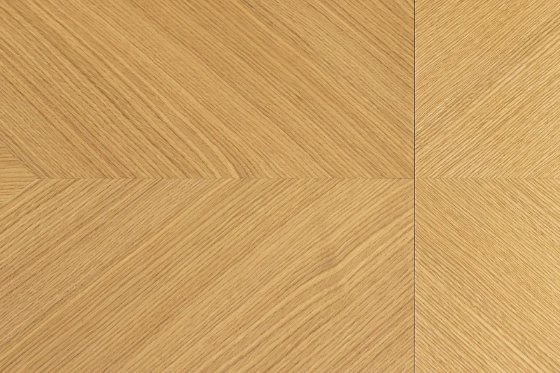 Table à manger extensible GRANDEZZA 180-270cm chêne naturel métal noir