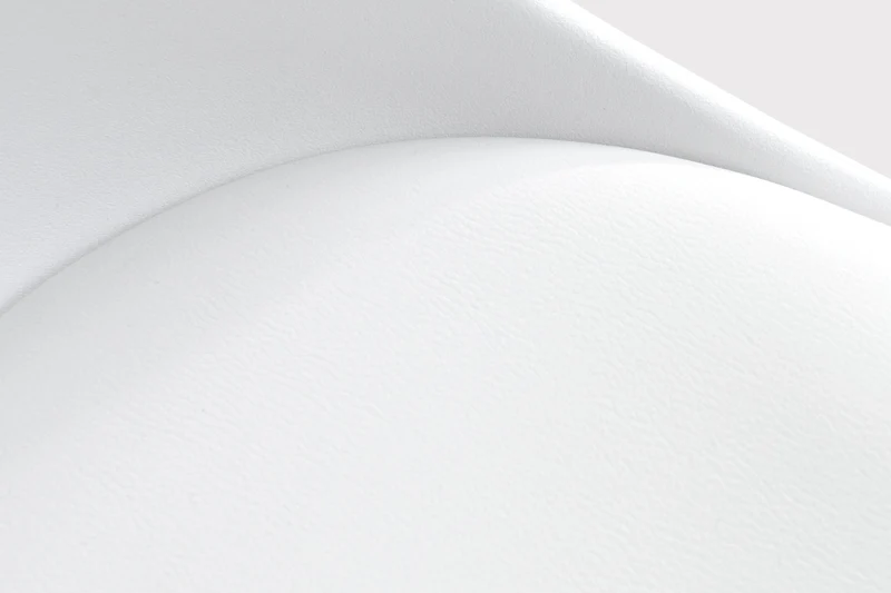 Lot de 2x chaises rétro SCANDINAVIA MEISTERSTÜCK blanche