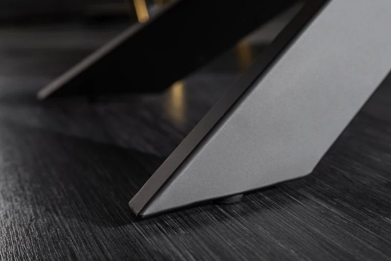 Table à manger extensible EUPHORIA 180-220-260cm céramique taupe anthracite fabriquée en Italie