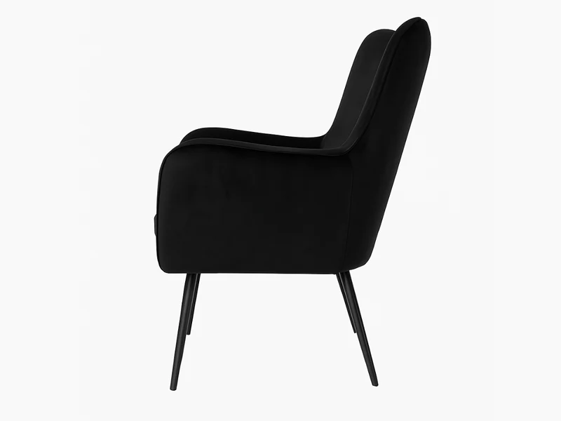 Fauteuil en velours design - ERGO