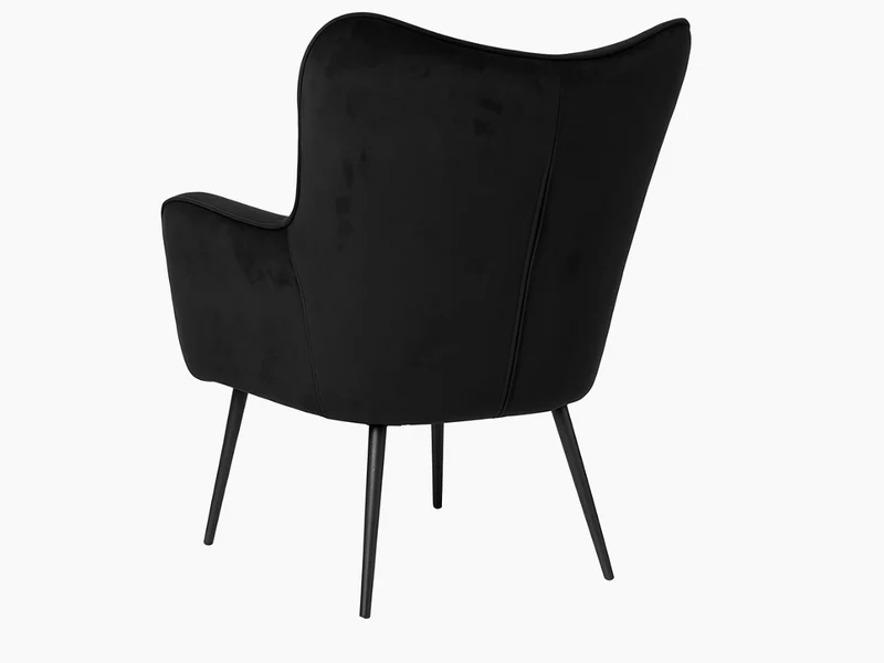 Fauteuil en velours design - ERGO