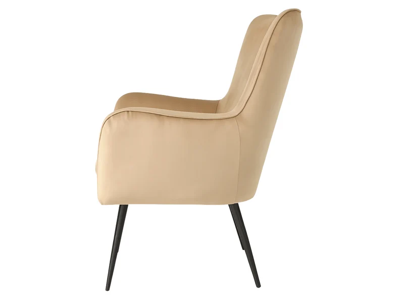Fauteuil en velours design - ERGO