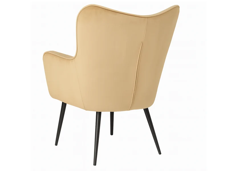 Fauteuil en velours design - ERGO