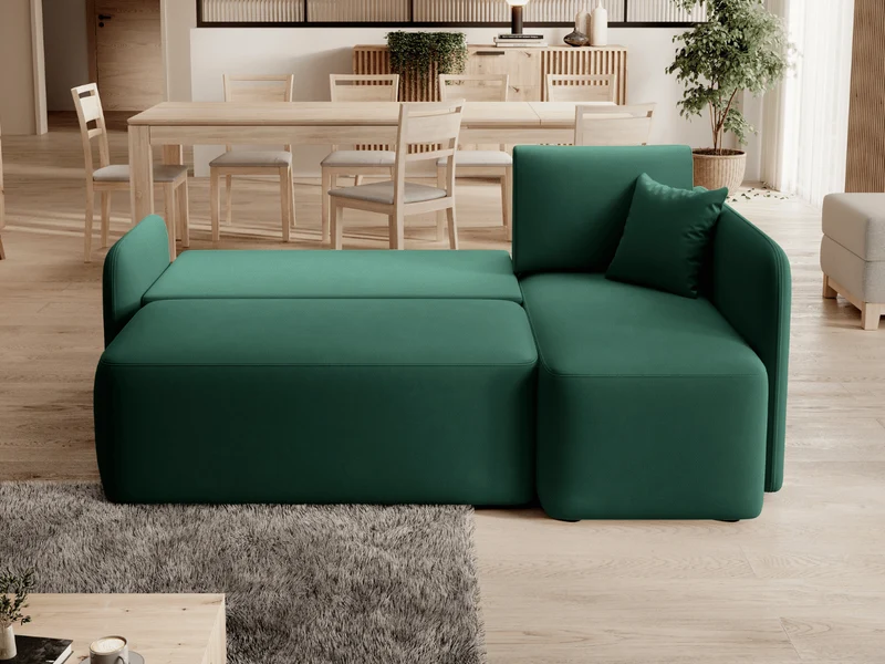 Canapé d'angle convertible petite taille GARNIER