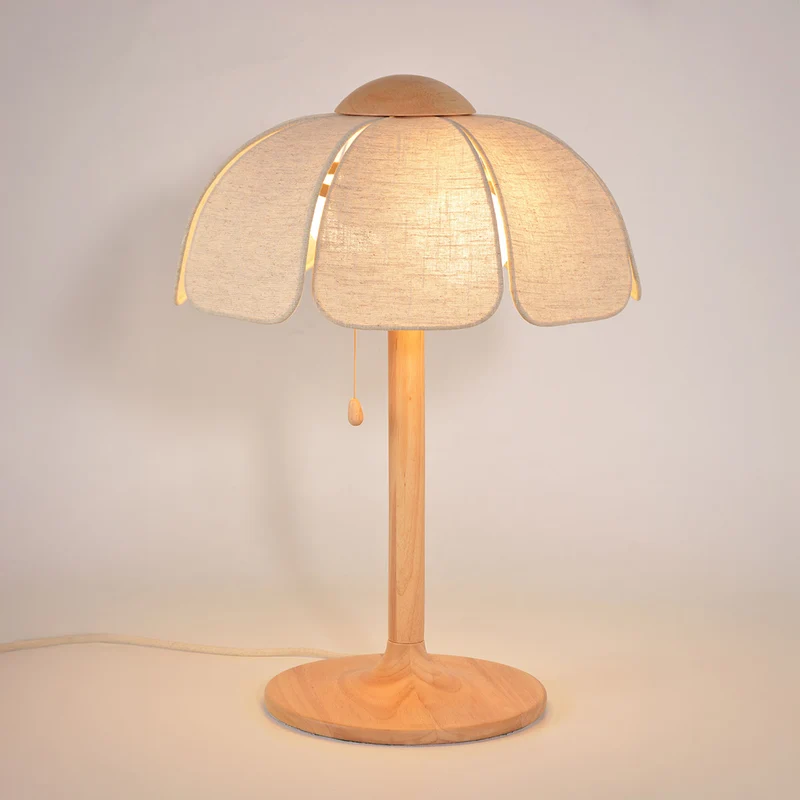 LAMPE À POSER COQUILLAGE - LIN