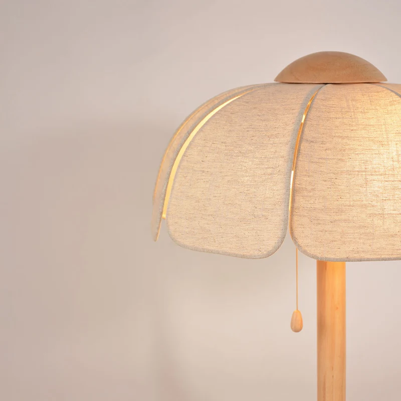 LAMPE À POSER COQUILLAGE - LIN