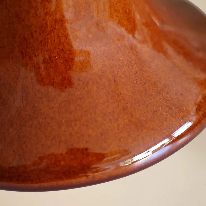 SUSPENSION ÉMAILLÉE - TERRE BRÛLÉE