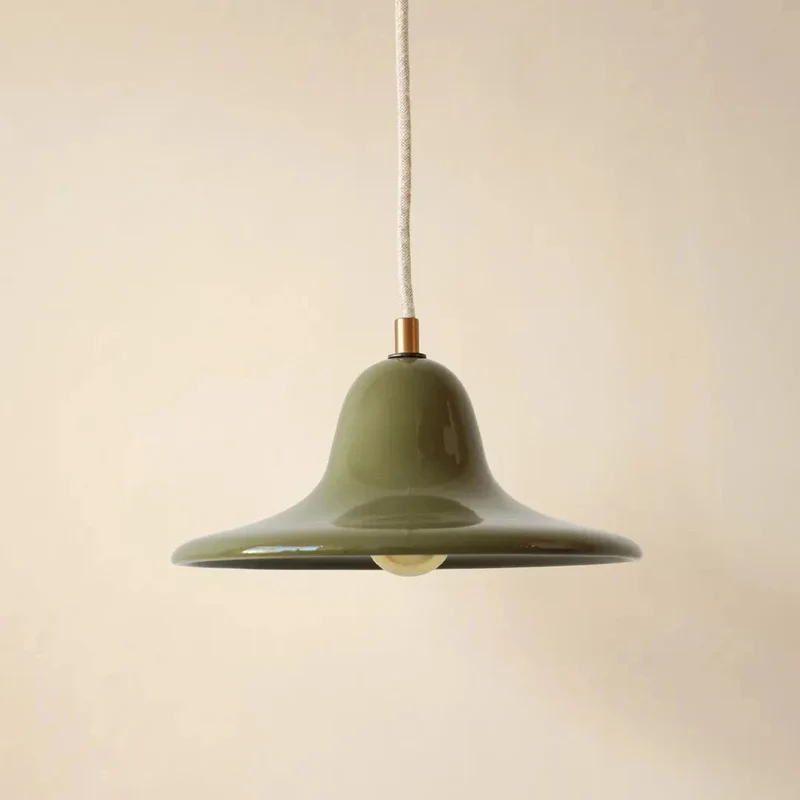 SUSPENSION ÉMAILLÉE - ROMARIN