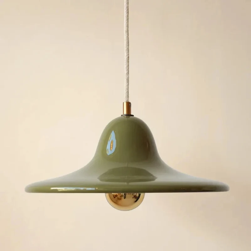 SUSPENSION ÉMAILLÉE - ROMARIN