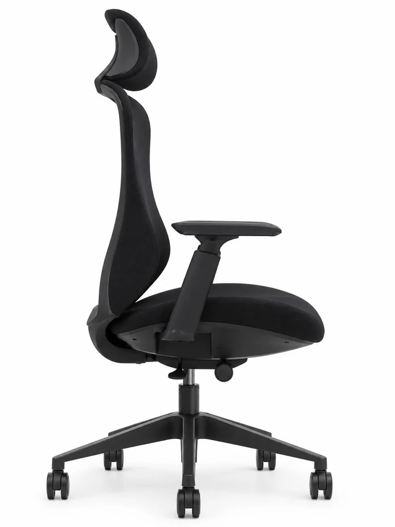 Fauteuil de bureau Designer ergonomique – Appui-tête et accoudoirs 3D