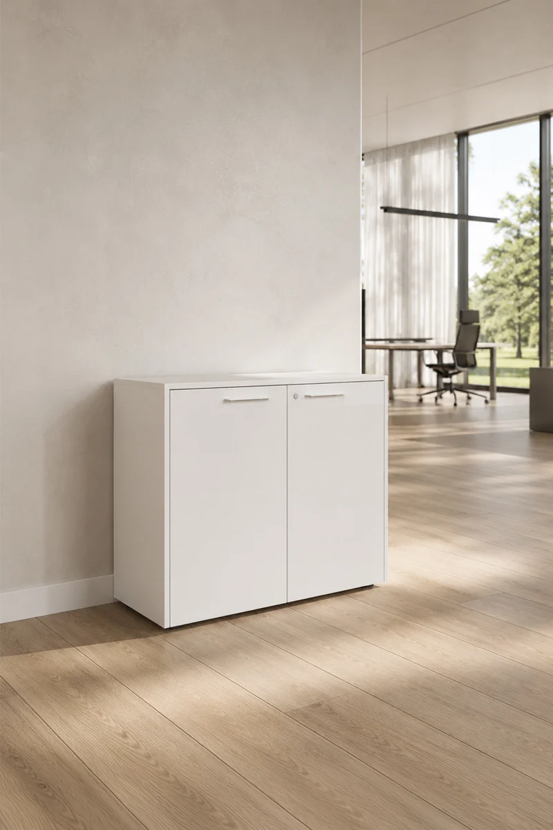 Armoire basse Passe Partout 2 portes - L90 x H79.5