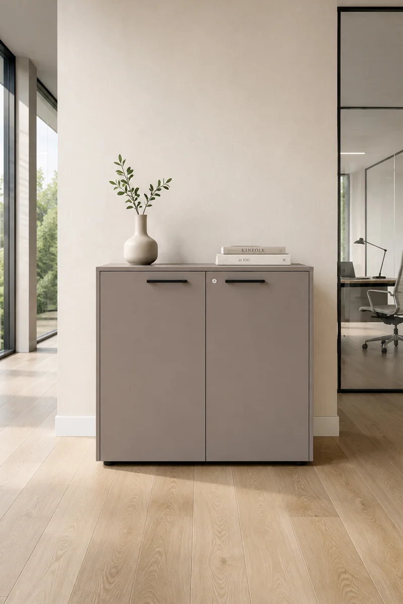Armoire basse Passe Partout 2 portes - L90 x H79.5