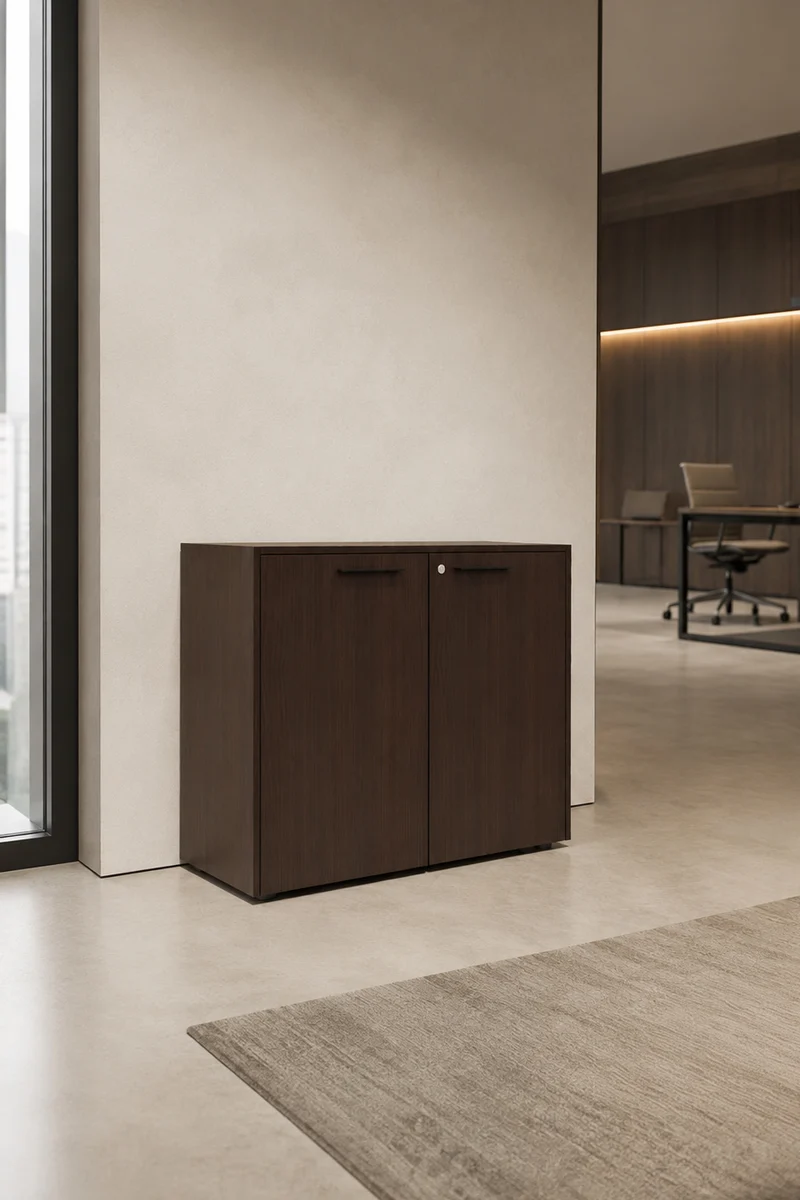 Armoire basse Passe Partout 2 portes - L90 x H79.5