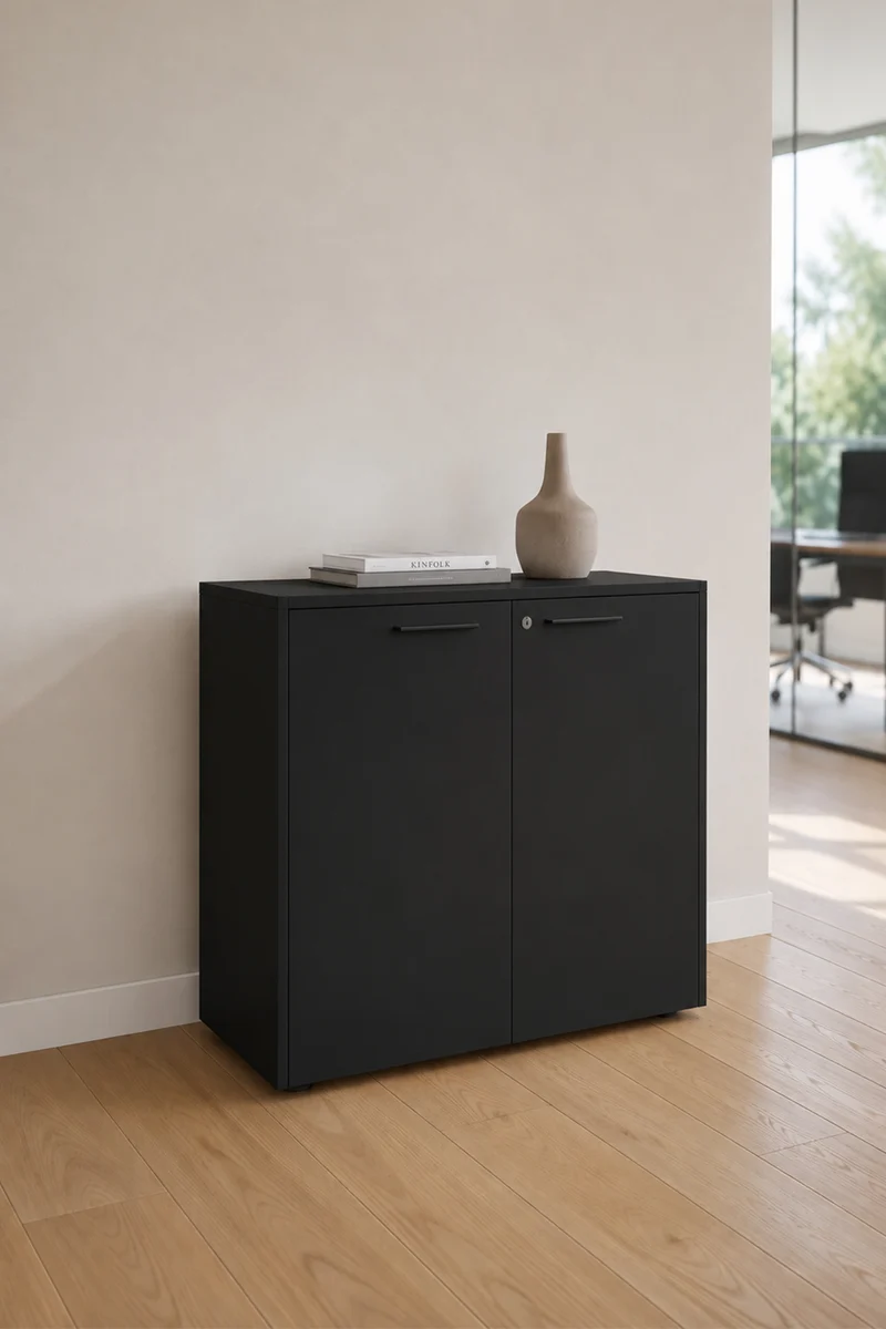 Armoire basse Passe Partout 2 portes - L90 x H79.5