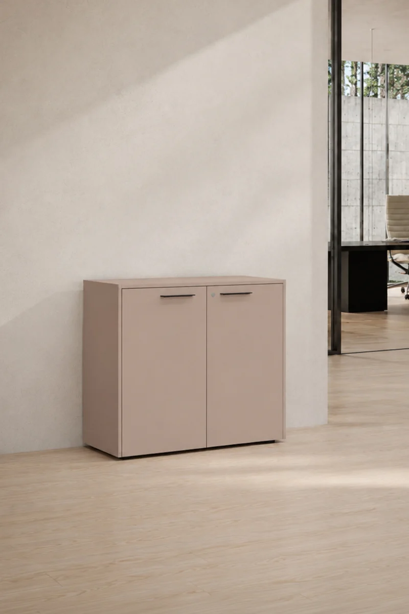 Armoire basse Passe Partout 2 portes - L90 x H79.5